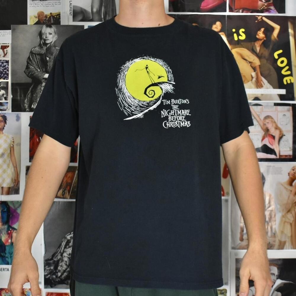 Vintage Tim Burton The Nightmare Before Christmas tee shirt.